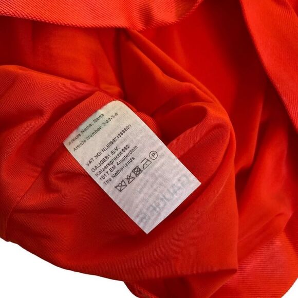 GAUGE81 Nawa Dress in Blood Orange - Picture 7 of 12